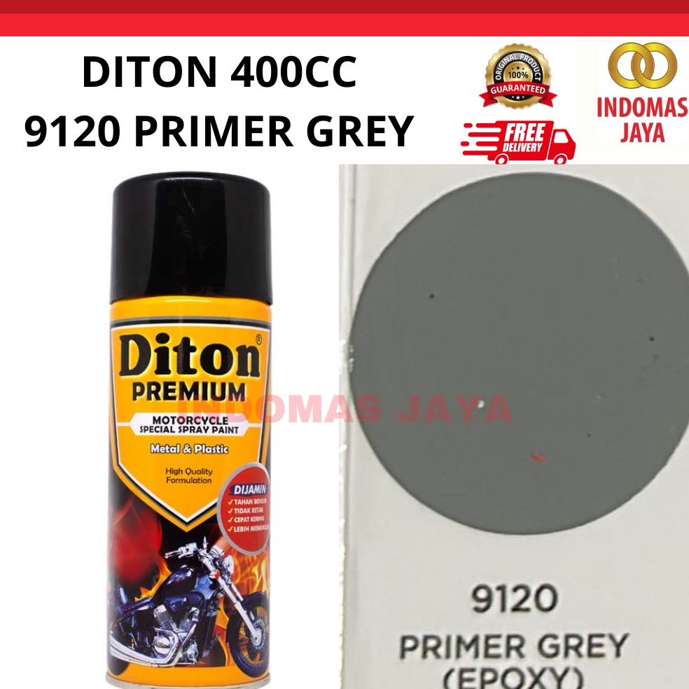 KODE B42I DITON PREMIUM Cat Semprot Dasar Primer  Primer Grey 912 Pilok Pilox Diton Premium Primer G