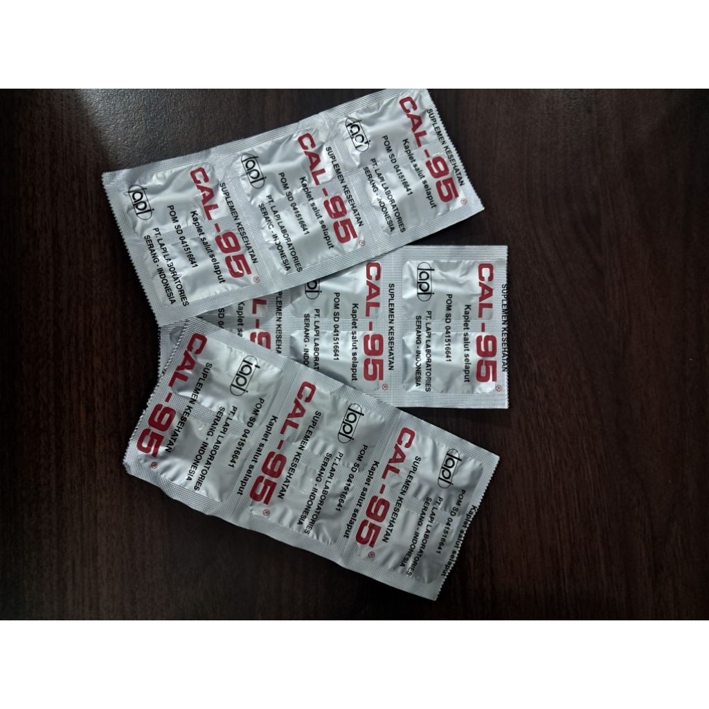 CAL 95 kalsium ibu hamil ed 12/2026