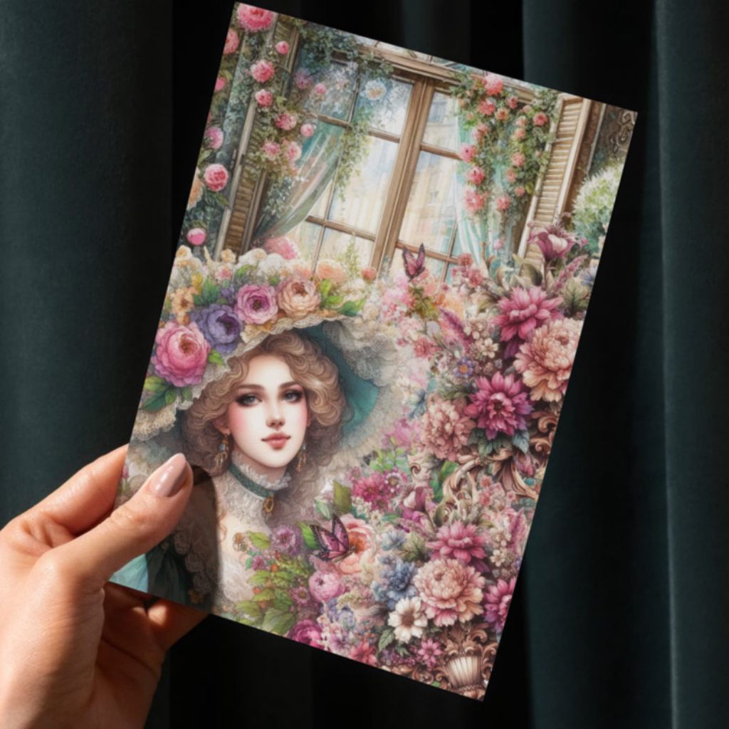 

(Pre Order) Paper Vintage Victorian Lady Deco Journal