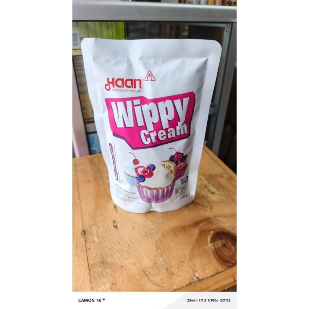 

wippy cream - premiks untuk frosting krim kemasan 200g