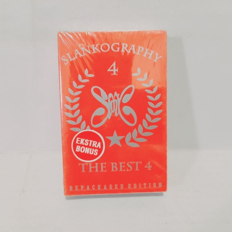 Kaset Slank Slankography Merah 4 - The Best 4 (Segel)