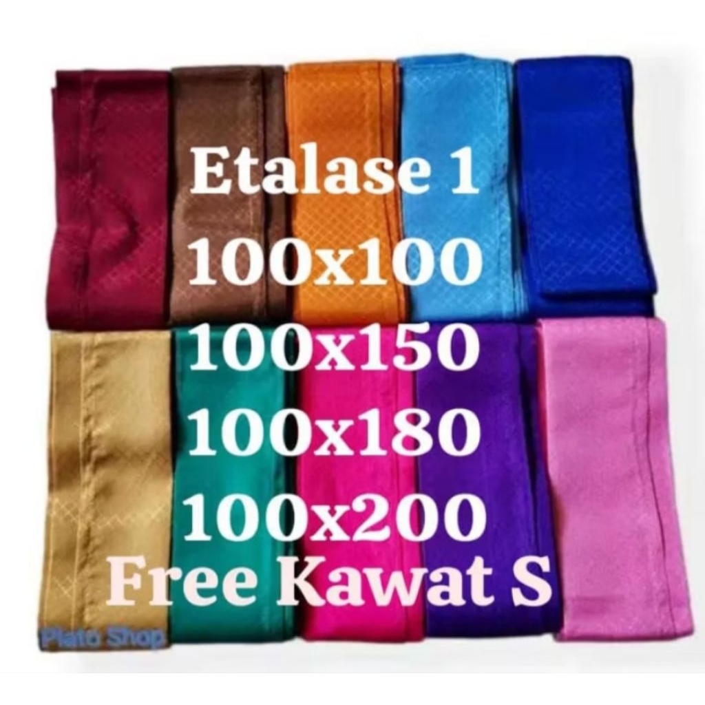 [OCC] Gorden jendela polos/gorden wajik polos bonus kawat S/gorden pintu terlaris/gorden jendela ter