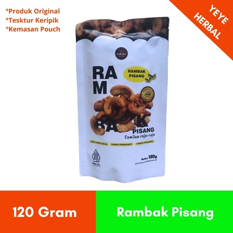 

Rambak Pisang Cemilan Sehat