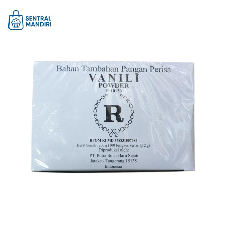 

VANILI R VANILLIE KERTAS ( 1BOX) ISI 100PCS
