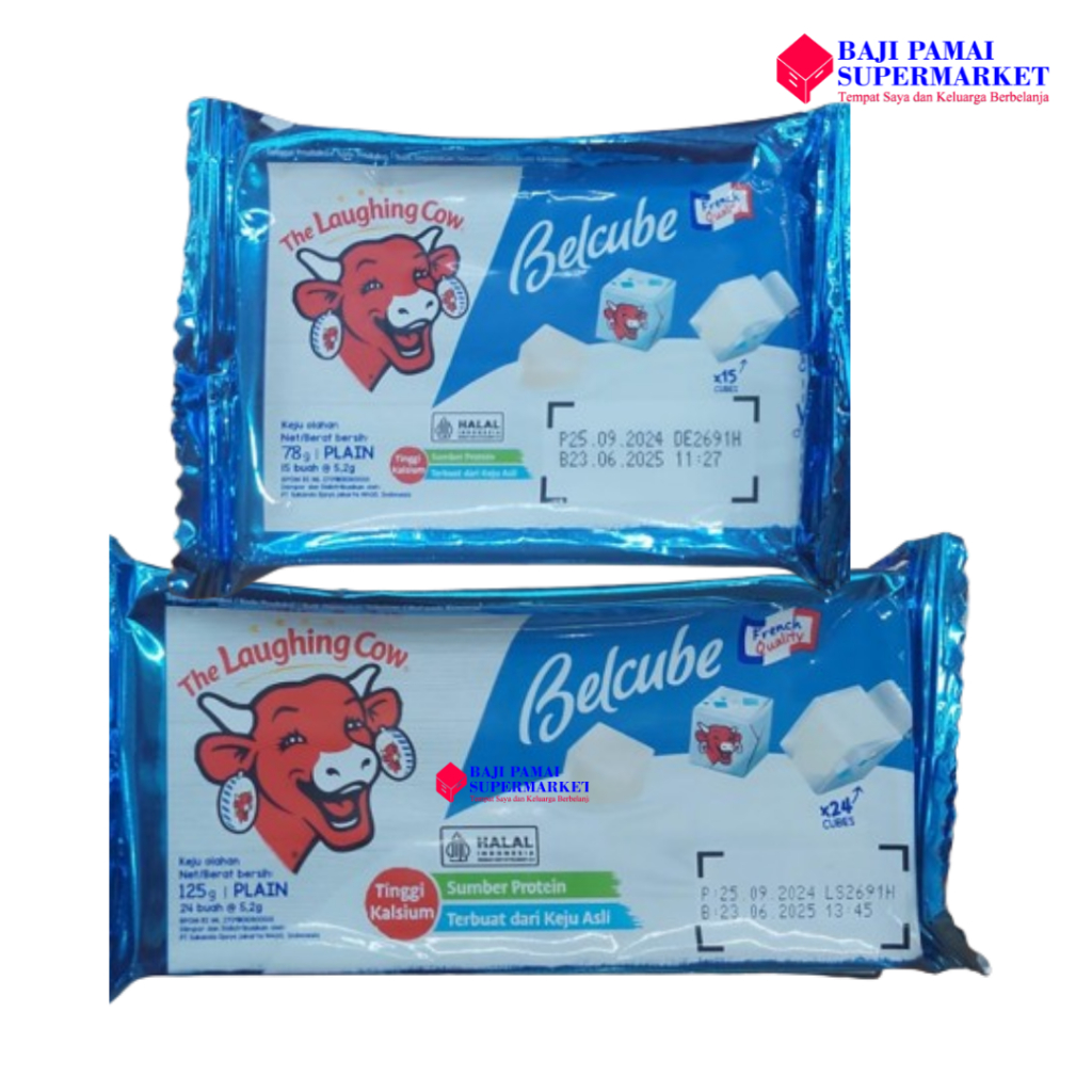 

Keju Belcube Cheese Plain 78gr dan 125gr