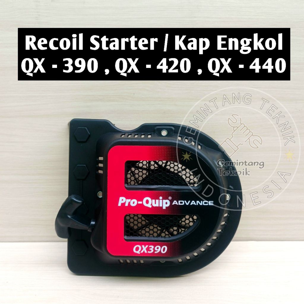 Recoil Starter QX390 QX420 QX440 PRO-QUIP ORIGINAL / Kap Engkol QX390 QX420 QX440 PRO-QUIP