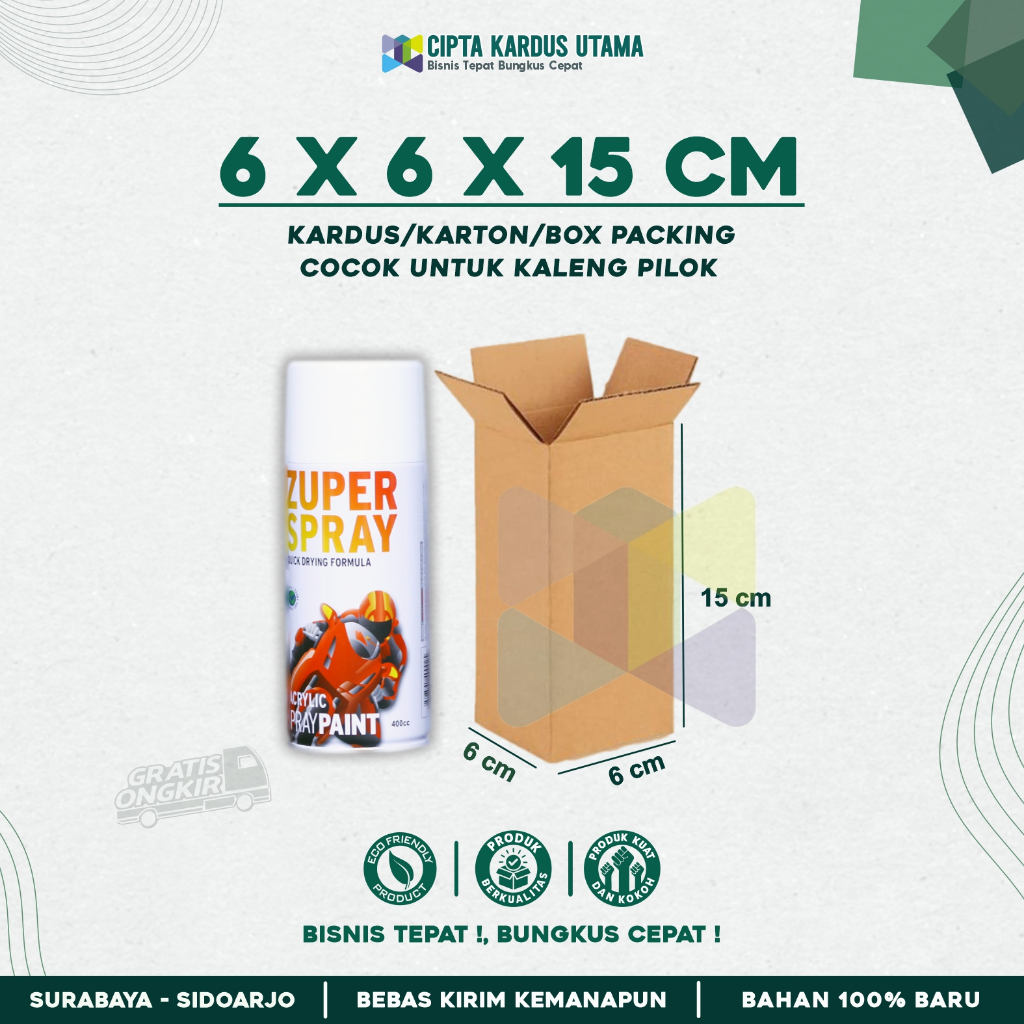 

Kardus Packing 6x6x15 | Box packing | Karton Packing