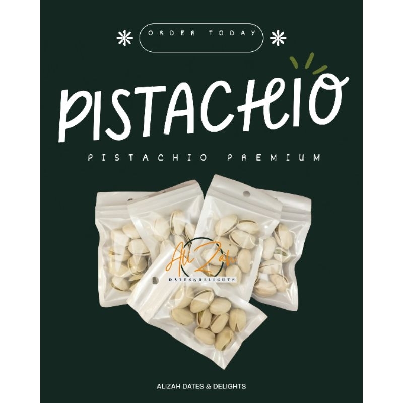 

Oleh oleh haji umroh/kacang pistachio/isian hampers/kemasan kecil praktis
