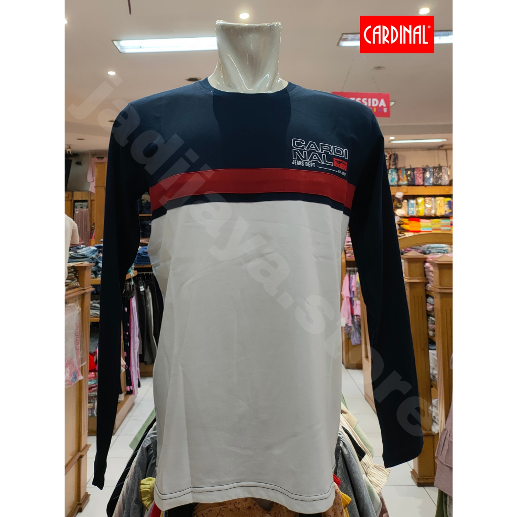 Kaos Pria CARDINAL JEANS Panjang Original