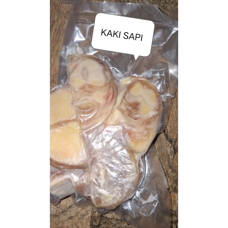 

Kaki Sapi 500 Gr Bebas Bulu/Frozen