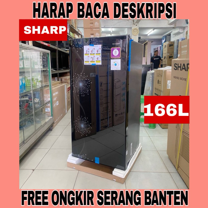 Sharp Kulkas 1 Pintu SJ-X187 MG / SJ X187 MG (FREE ONGKIR SERANG BANTEN)