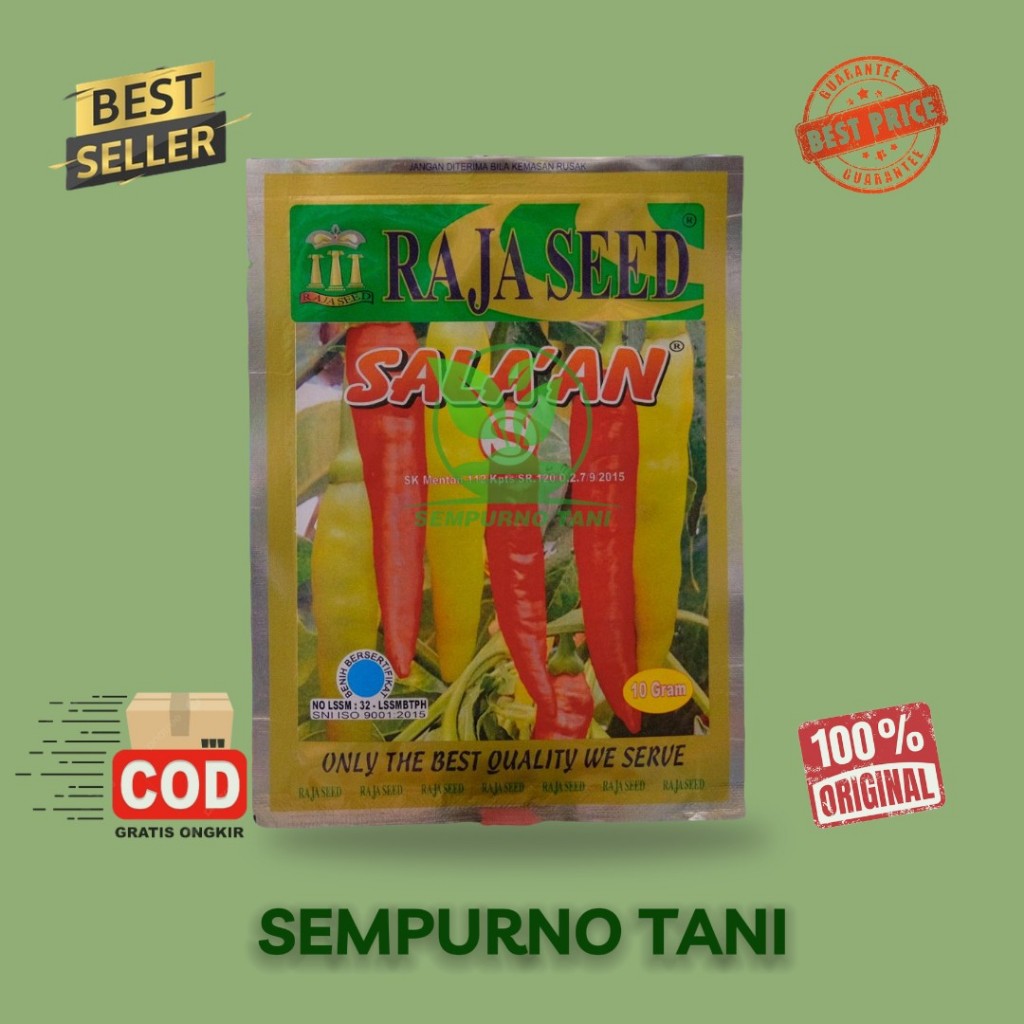 Benih Cabe Rawit Setan SALAKAN SALA’AN 10 Gram - raja seed rawit merah