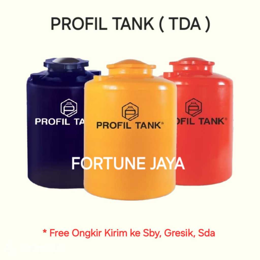 Tandon Air Profil Tank (TDA) Tangki Air Toren Air Profil Tank Plastik TDA Basic