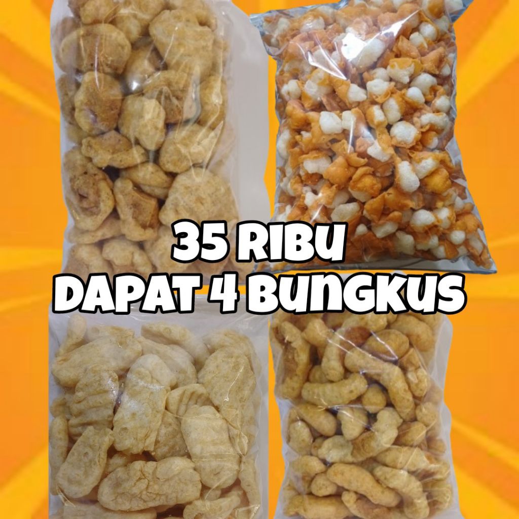 

CUANKI PAKET KUMPLIT DAPAT 4 BUNGKUS / CUANKI TOPING BASO ACI SEBLAK