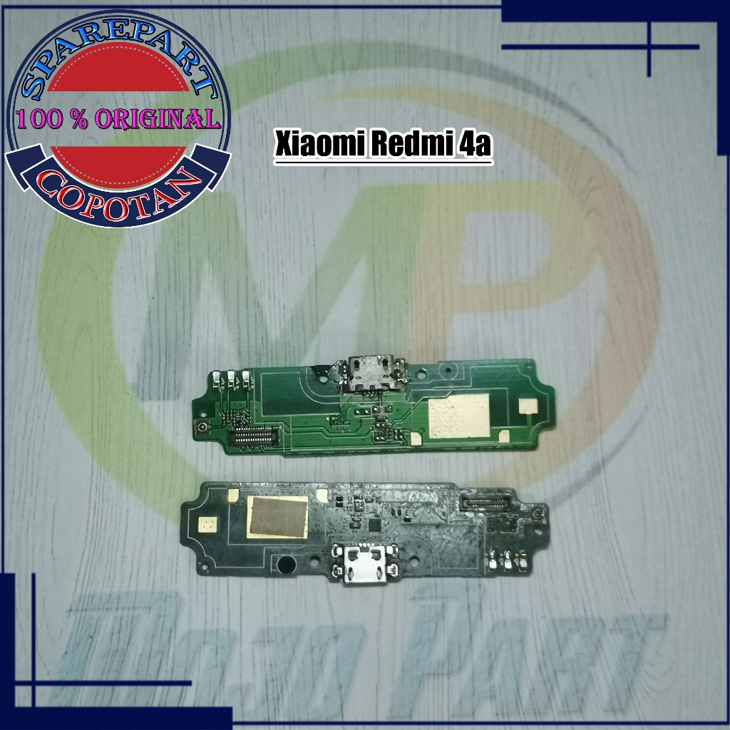 Xiaomi Redmi 4A  Papan Cas Original Copotan - Konektor Charger Board Plug In Mesin Bawah