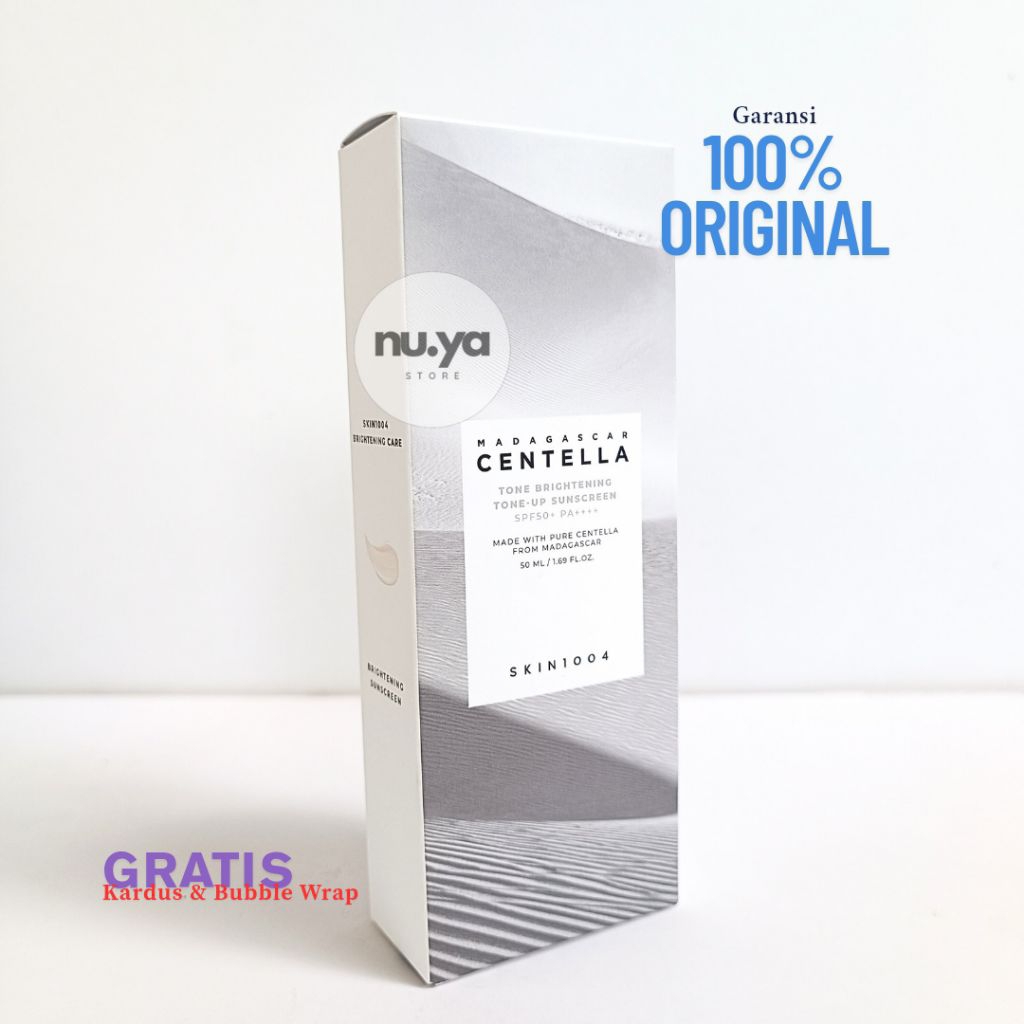[NU.YA STORE] SKIN1004 Centella Tone Brightening Tone-Up Sunscreen SPF50+ PA++++ - 50ml SEGEL BPOM