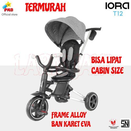 BONUS BELL Sepeda balita roda tiga sepeda stroler anak sepeda roda tiga iora T16 sepeda aviator 7713
