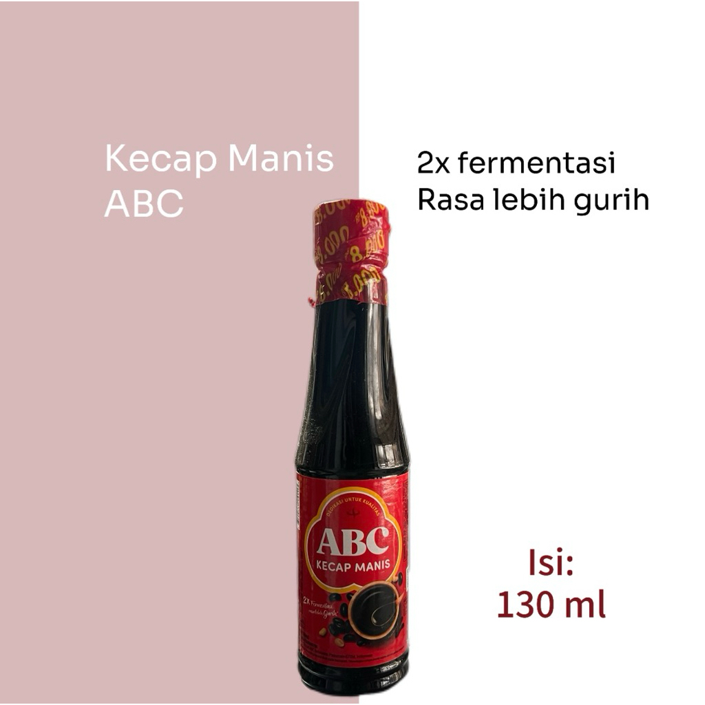 

Kecap Manis ABC kemasan botol 130 ml
