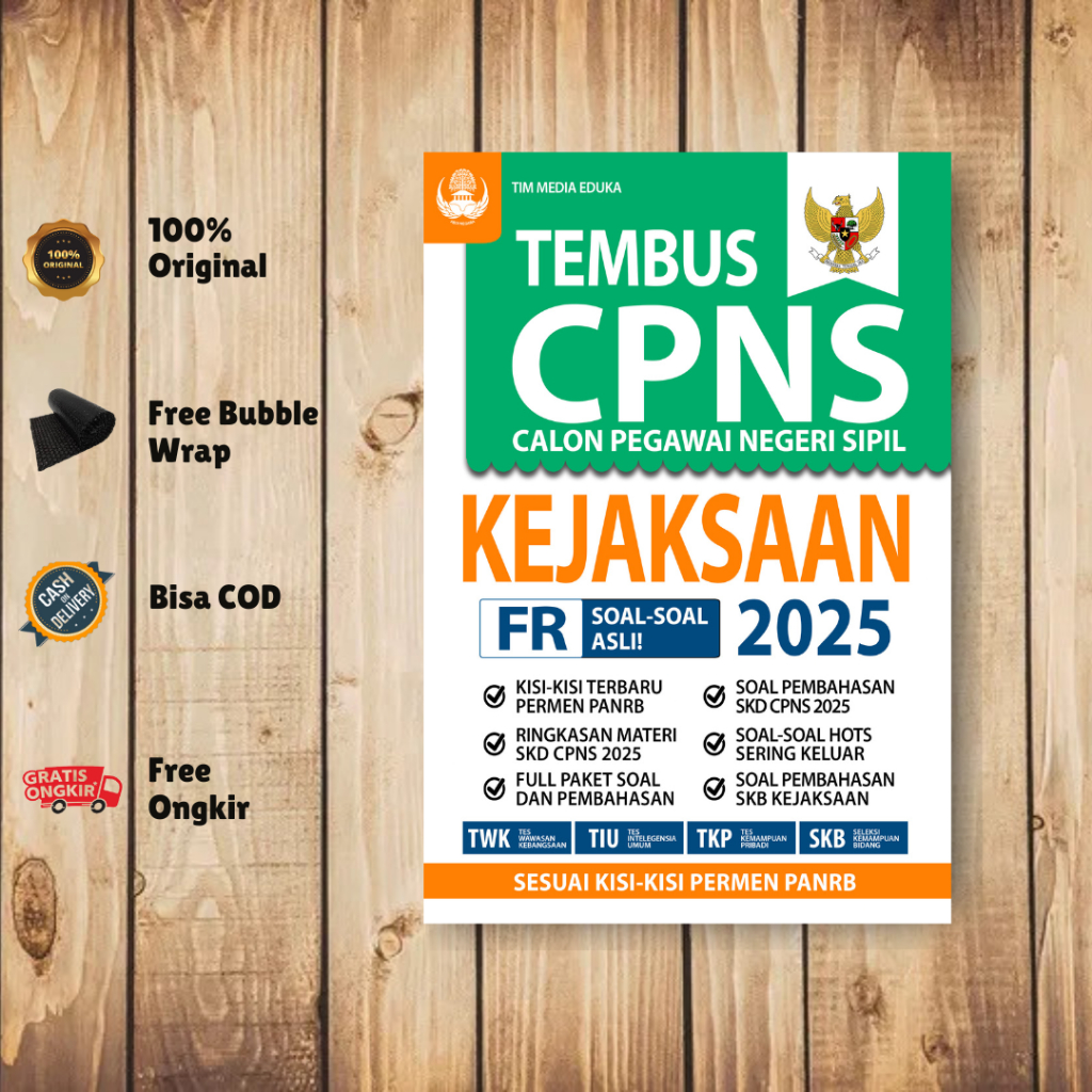 Media Eduka - Buku Tebus TES CPNS KEJAKSAAN 2025