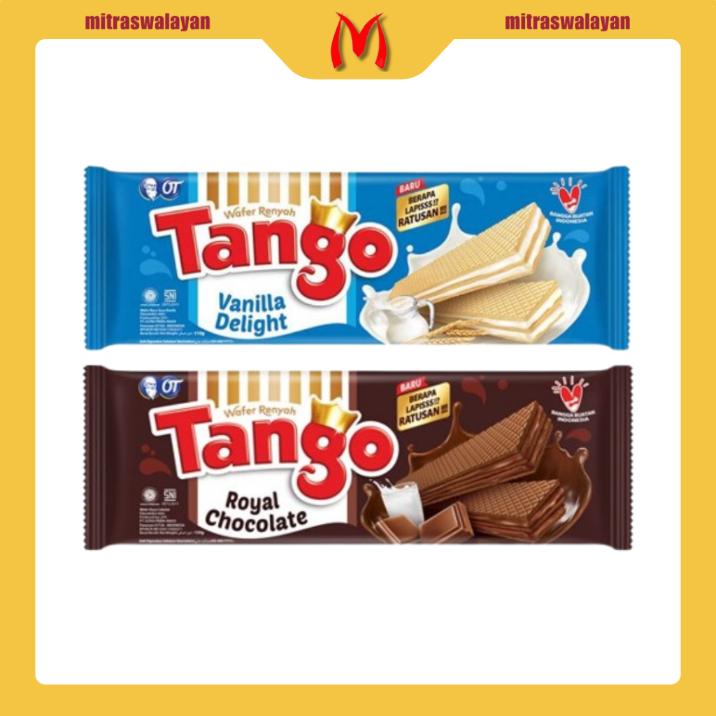 

TANGO Wafer Cream Kemasan 110 gr