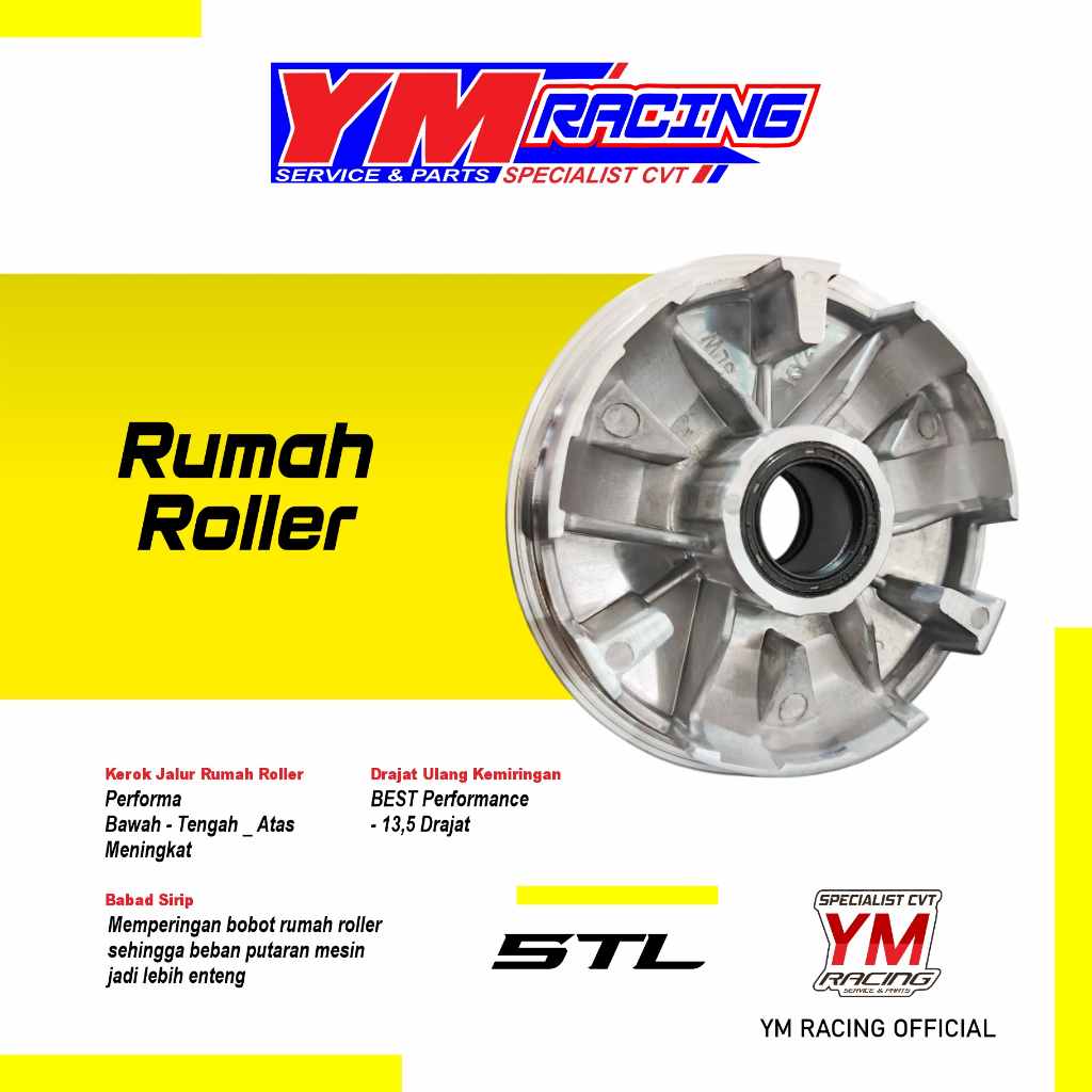 RUMAH ROLLER MIO BUBUTAN ( SPORTY / SMILE ) RUMAH ROLLER MIO SOUL RACING [ RUMAH ROLLER NOUVO CUSTOM