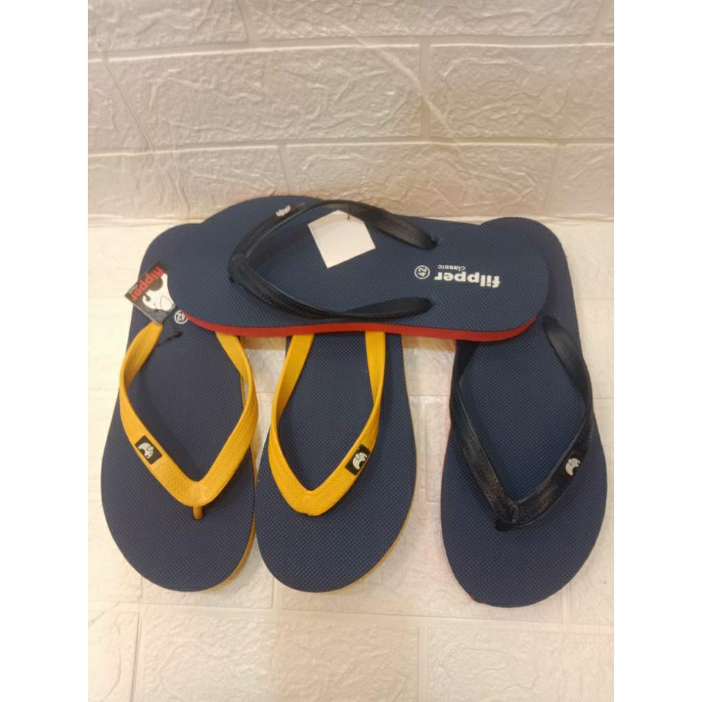 termurah sendal cowok kekinian ukuran 36-43 merek filpper classic Sandal Fashion