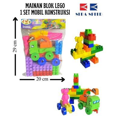 MAINAN BLOCK LEGO + ROBOT + MOBIL KONTRUKSI MAINAN ANAK 3 TAHUN KEATAS BL1818
