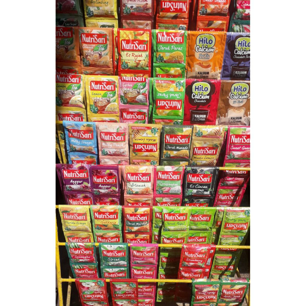 

Nutrisari 1 renceng 10sahcet Banyak Rasa Minuman Bervitamin