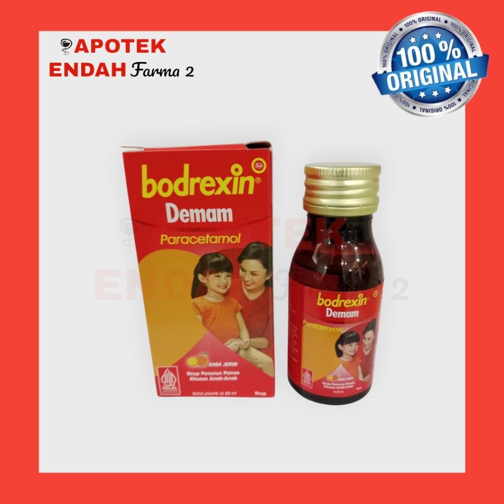 BODREXIN SIRUP 60ML OBAT DEMAM ANAK