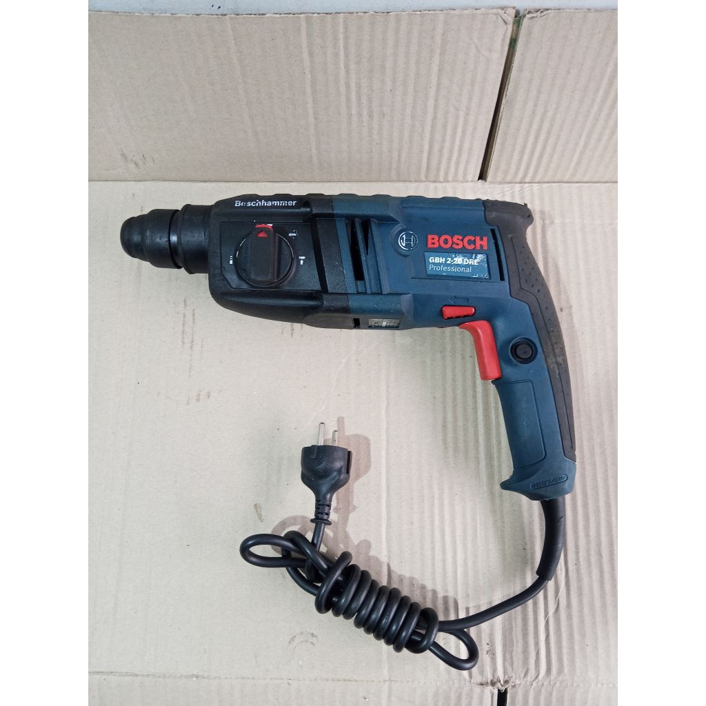Mesin Bor Beton Bosch GBH2-20 DRE Rotary Hammer 3 Fungsi Original.
