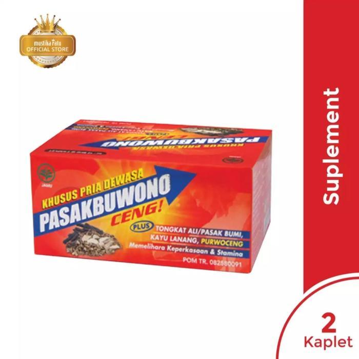 Pasak Buwono Ceng Mustika Ratu 2 Tablet - Stamina Pria