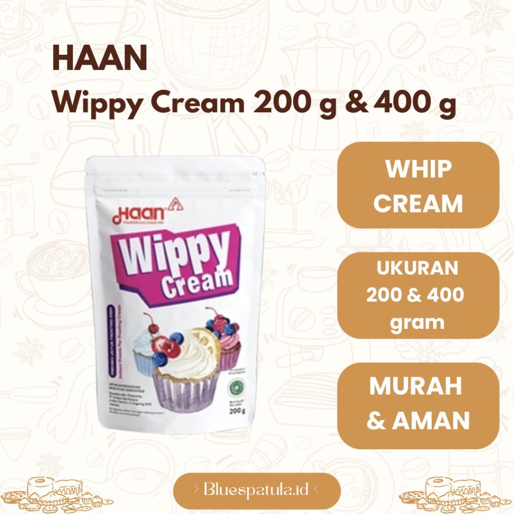 

HAAN WIPPY Whipped Cream Pouch 200GR