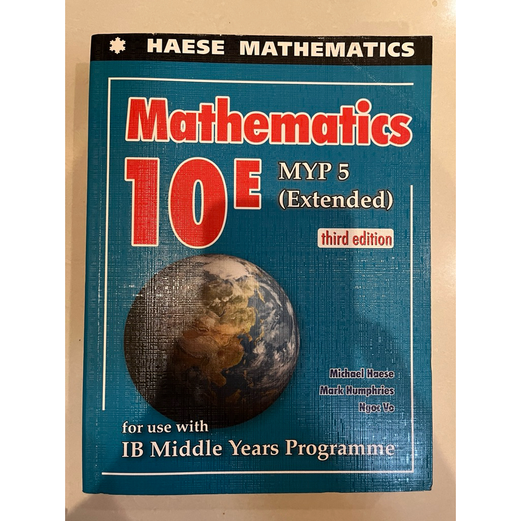 Haese mathematics level 10 extended edisi paling baru untuk murid IB
