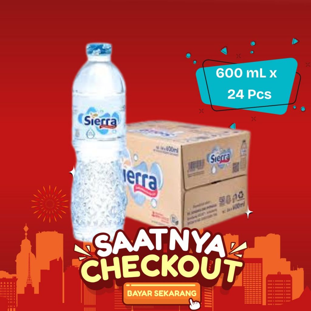 

SIERRA COMPACT MINERAL WATER 600ML 1 DUS ISI 24PCS
