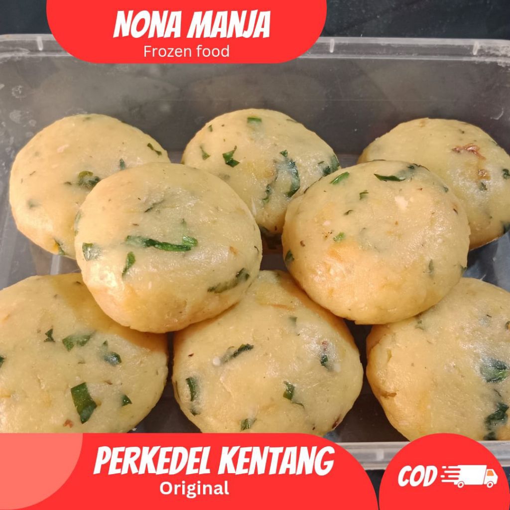 

Perkedel Kentang Frozen Isi 8 Siap Goreng