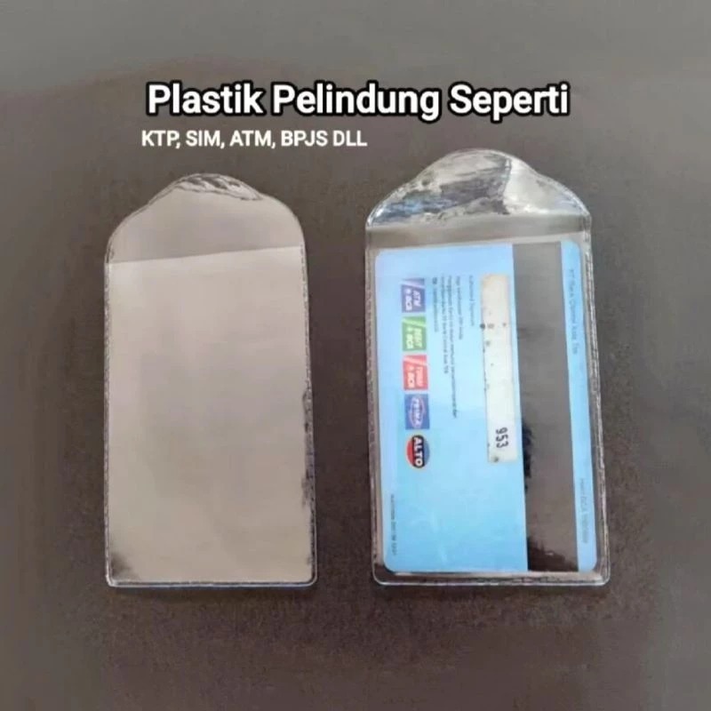 

PLASTIK PELINDUNG KTP KARTU UKURAN 6X9