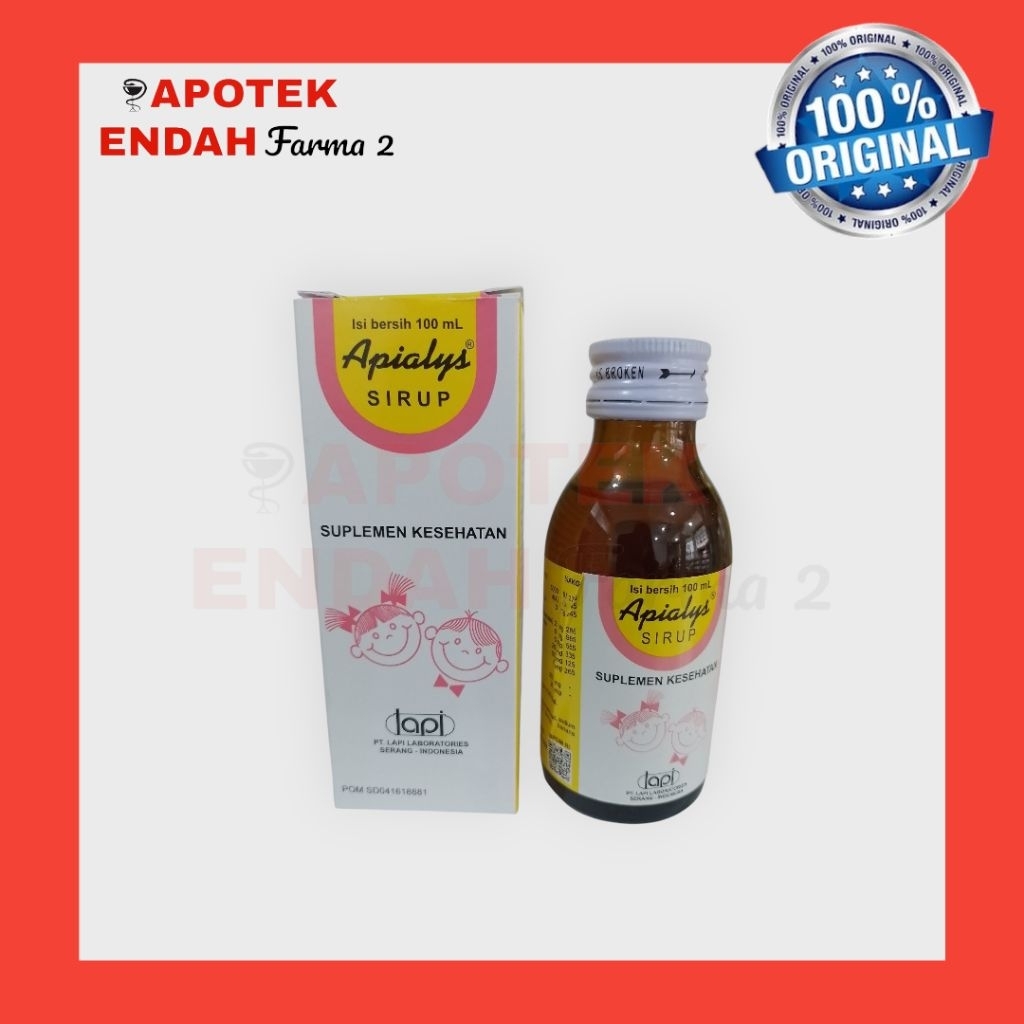 APIALYS SIRUP 100ML VITAMIN ANAK
