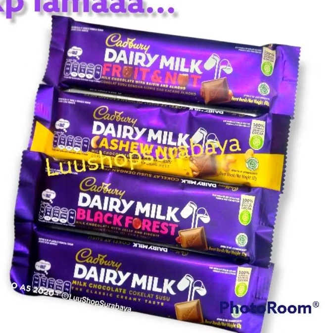

Ukf5Pc6F4H (Kuliner.Kita) Cadbury Dairy Milk Cokelat Batang 57Gr Coklat