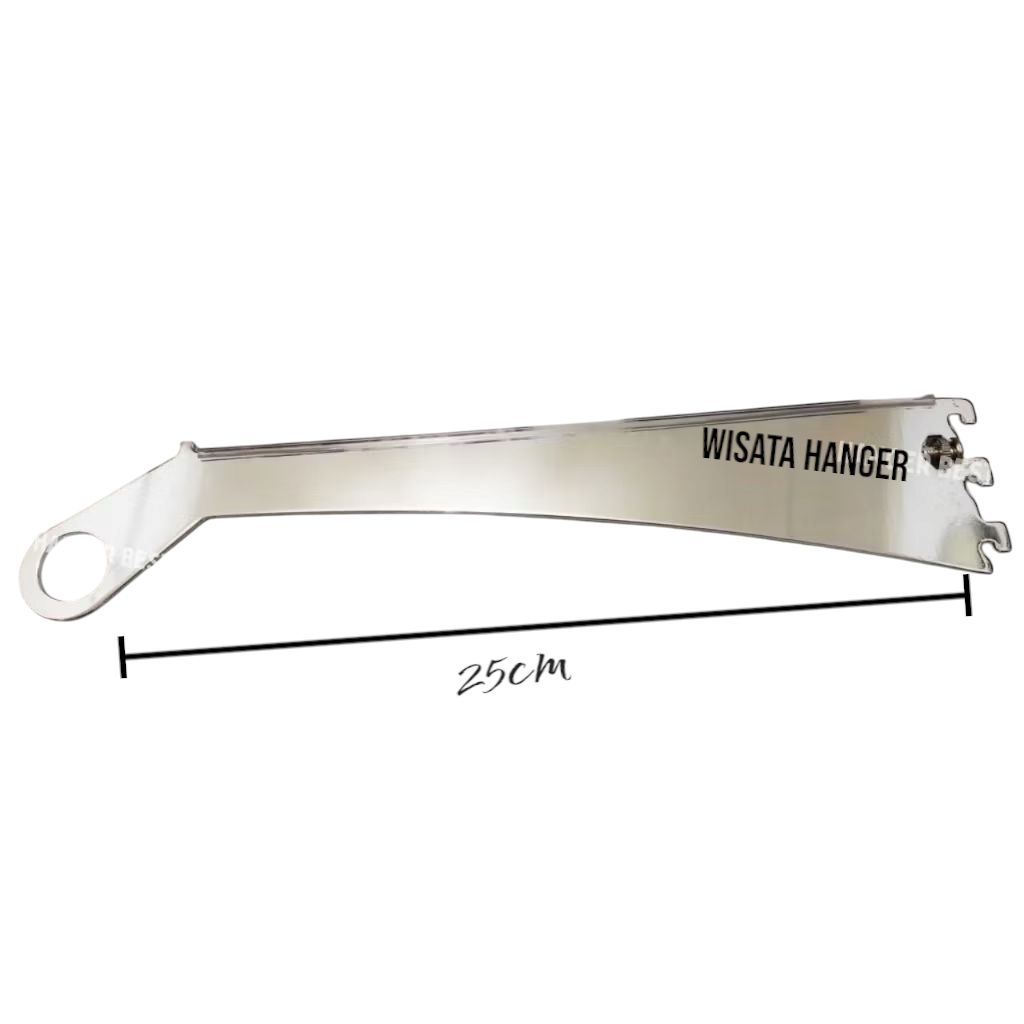 Bracket pistol untuk kaca dan penyangga pipa bulat