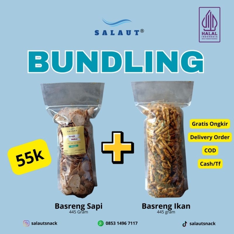 

Basreng Beli 1 Gratis 1 Salaut Snack