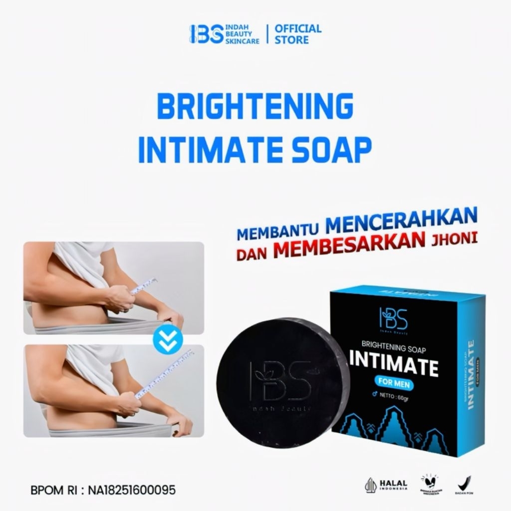[ 1pcs ] IBS Brightening Intimate Soap For Men Sabun Joni Ichibos