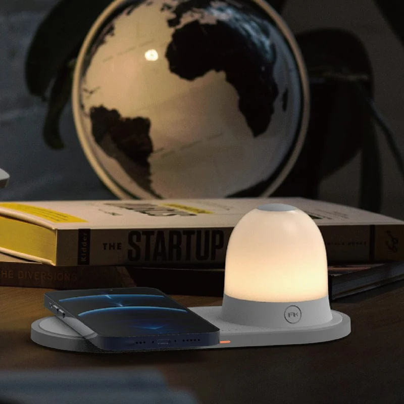 Feeltek Wireless Charging Original 10W LED Night Light Resmi FK
