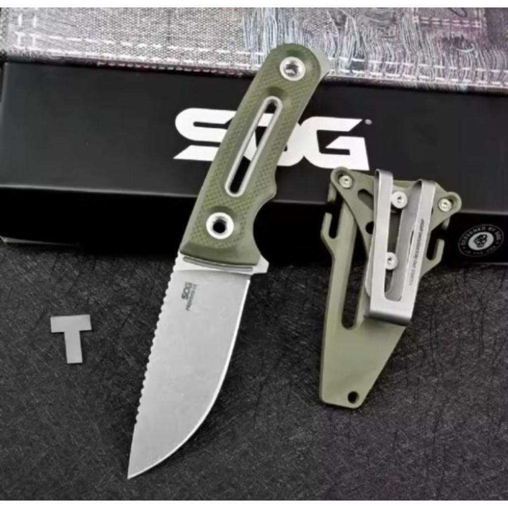 Pisau Camping Pisau Survival SOG Provider FX Bushcraft Survival