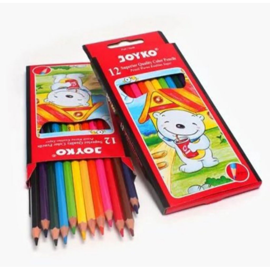 

PENSIL WARNA JOYKO 12 WARNA PANJANG