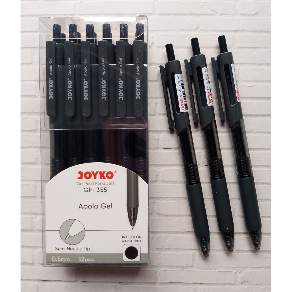 

(1PC) BOLPOIN CETREK JOYKO GP-355 0.5 HITAM