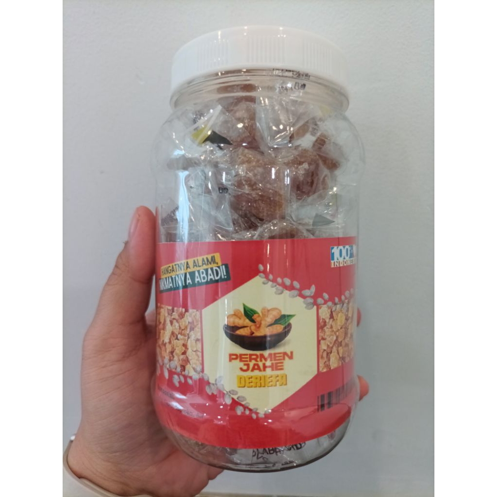 

Permen Jahe Toples dan Plastik Refill 150 gram