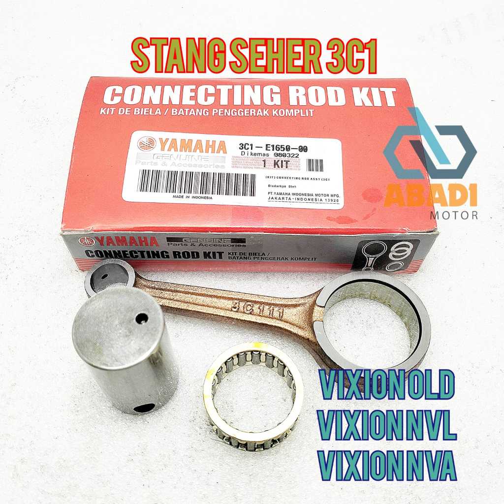 Stang Seher Ori Yamaha 3C1 Vixion Old Vixion New NVA NvL Setang Piston Connecting Rod Conrod Origina
