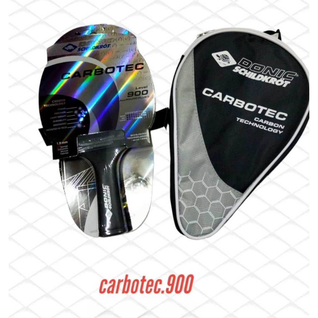 BAT PINGPONG TENIS MEJA BET DONIC SCHILDKROT CARBOTEC 900. ORIGINAL