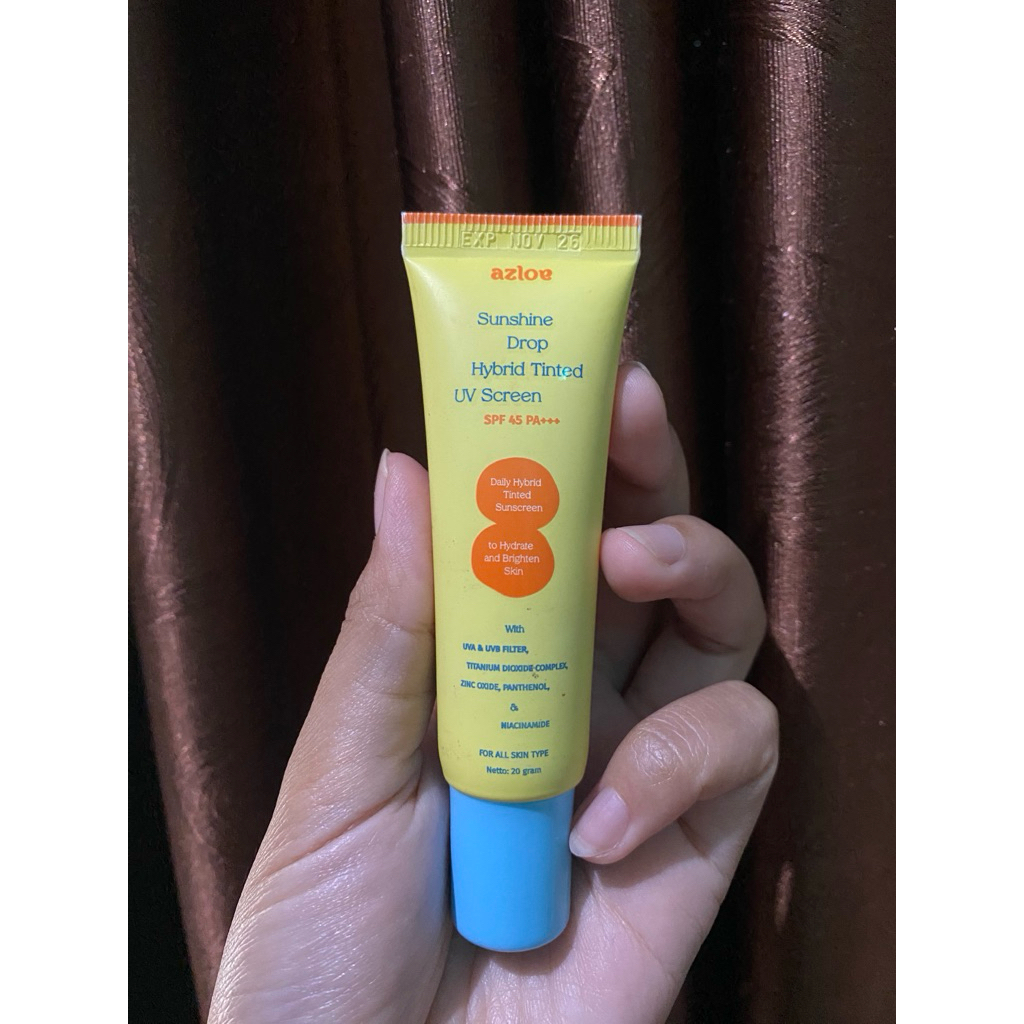 PRELOVED AZLOE TINTED SUNSCREEN 20 GR