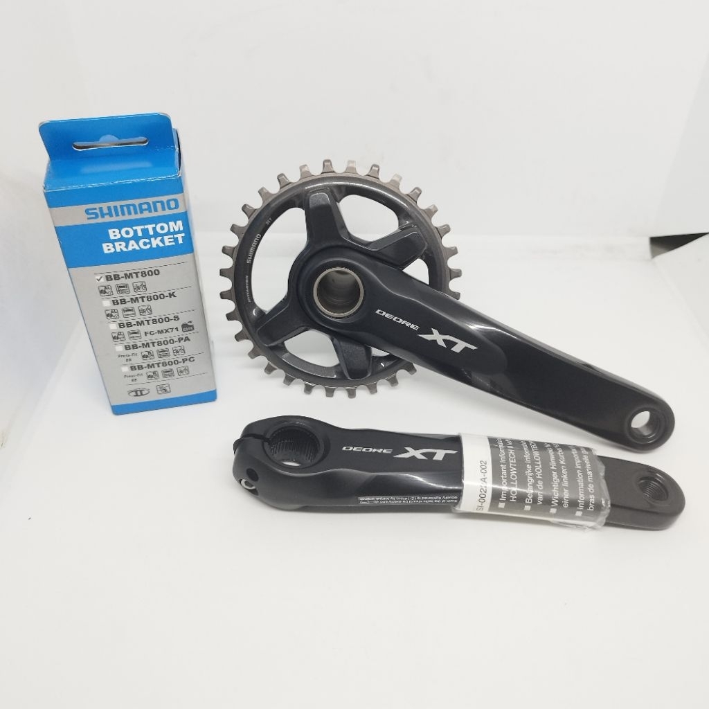 Shimano Crank DEORE XT M8000 Single 32T Narrow Wide Include BB